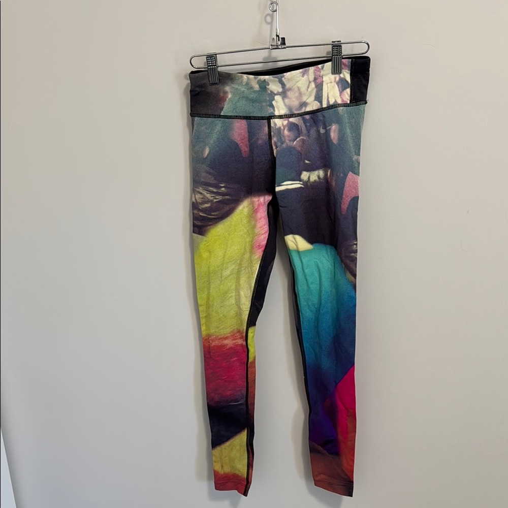Nike Multi Colour Drifit XS Performance Leggings